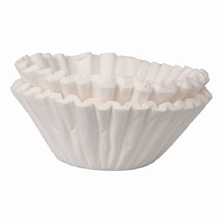 Bunn Commercial Coffee Filters, 10 gal Urn Style, Flat Bottom, PK250 20113.0000